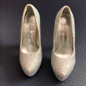Bedazzle Mascotte Prom Shoe